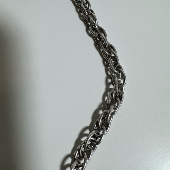 Silver Rope Chain‎ Necklace - Picture 2 of 3
